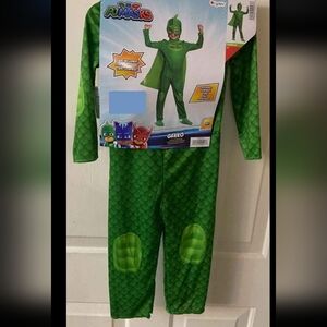 New Geko PJ Masks Halloween Costume 3-4T
